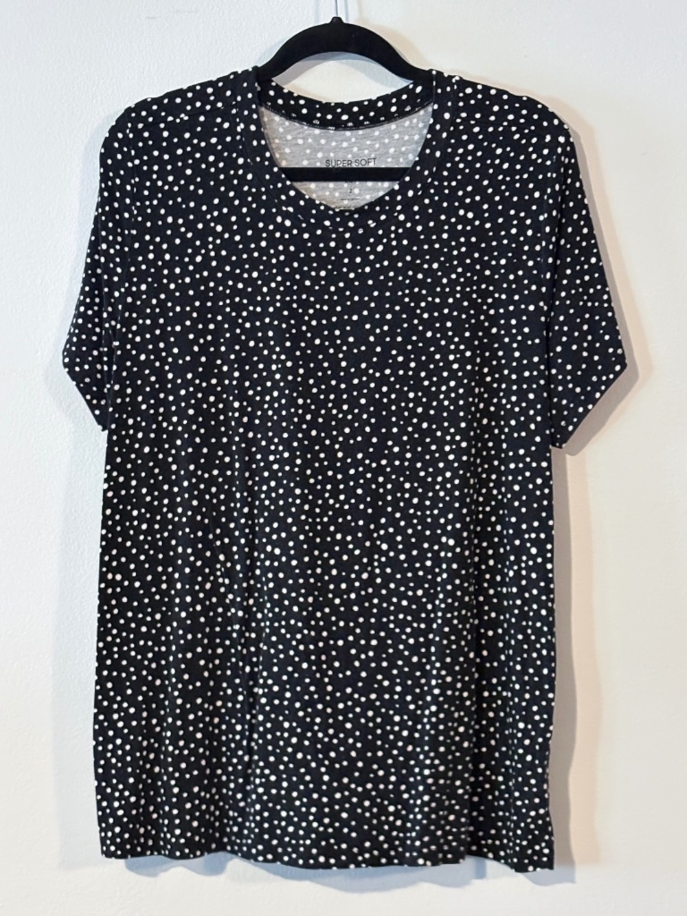 Torrid Super Soft Polka Dot Tee-2X
